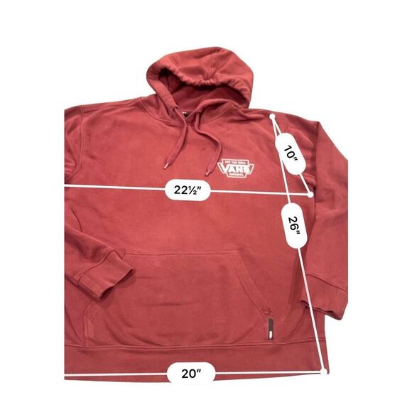 VANS Of the wall Under Hoodie jacket size M - Picture 7 of 8